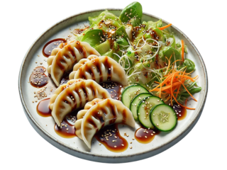 Dumpling Salad